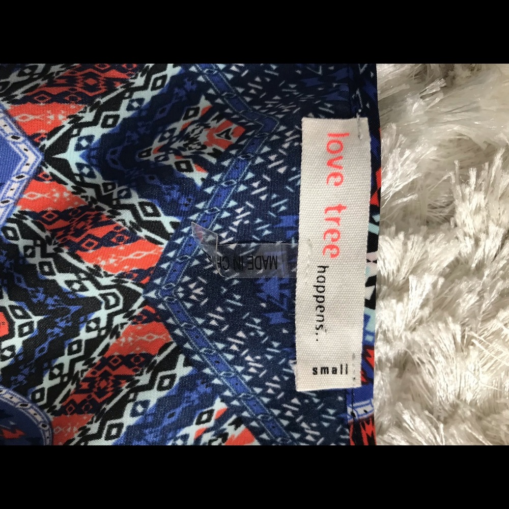 Love Tree Aztec Pattern Romper - Picture 3 of 3